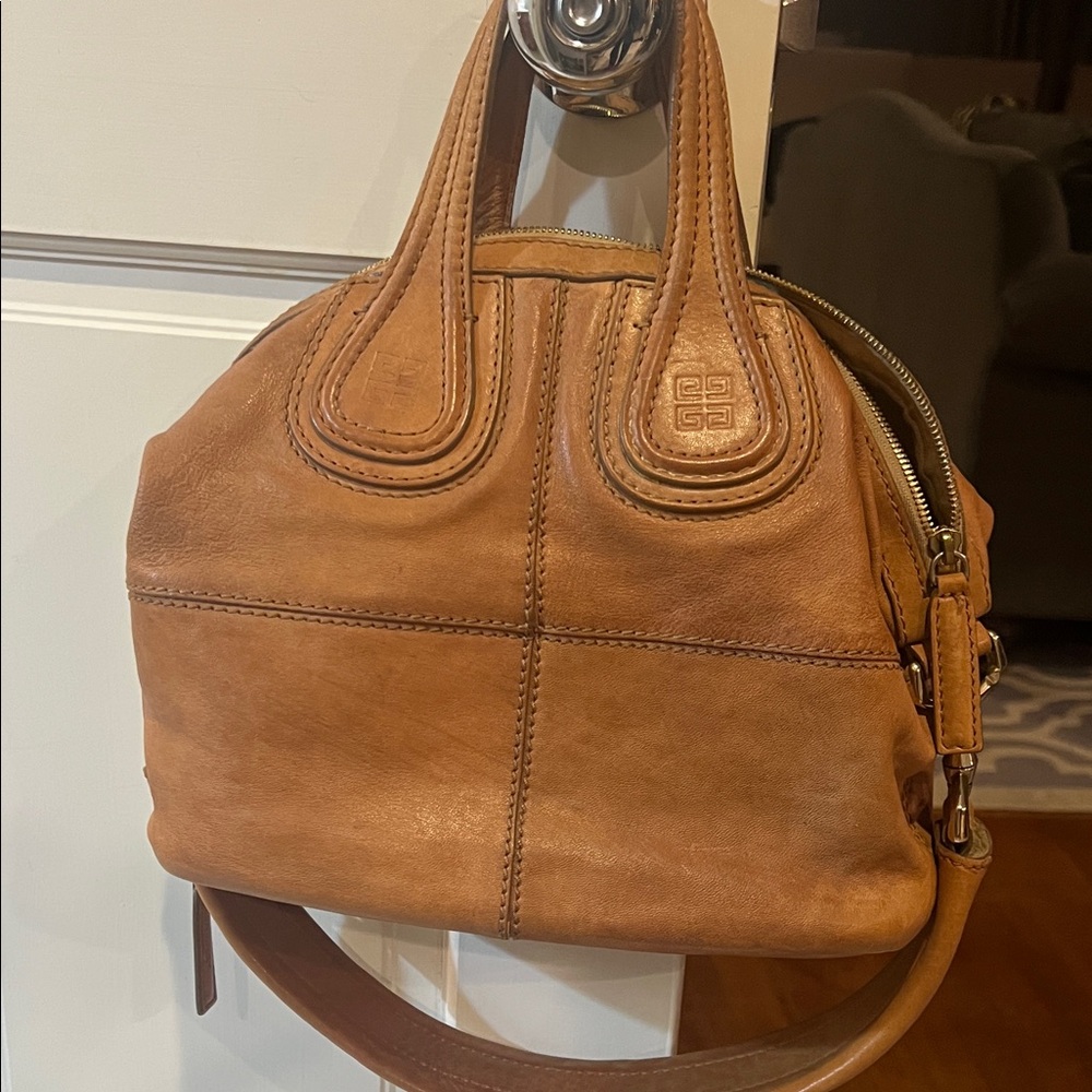 Givenchy Brown Leather Satchel